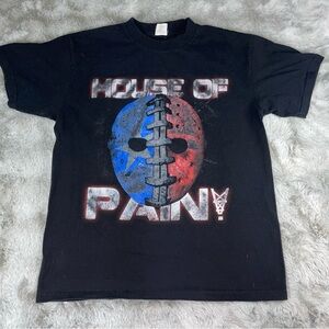 House of Pain Black Graphic Short Sleeve Tee